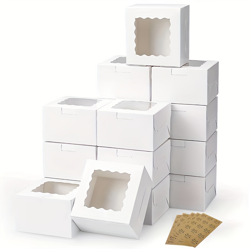 Event Suppliers - 10 adet Kraft kağıt kek şeker