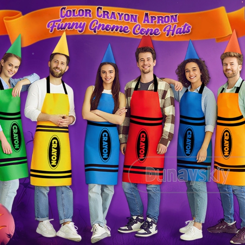 Party Hat Cone - Yetişkinler için Kalem Boya Kostümü, Şapka