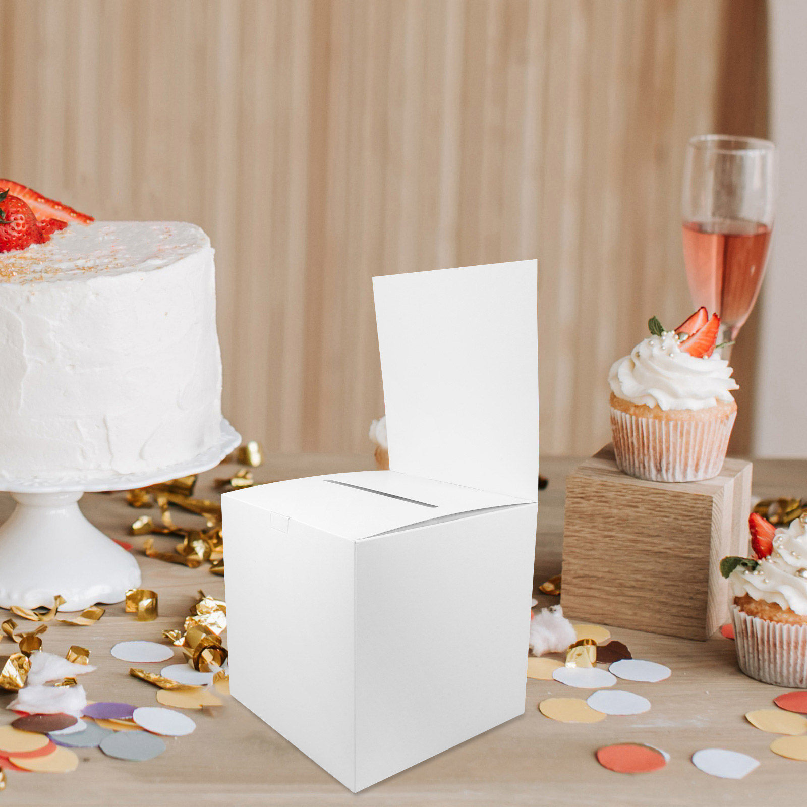 4 Adet Kağıt Çekiliş Kutusu, B - Event Party Box incelemesi ve fiyatı