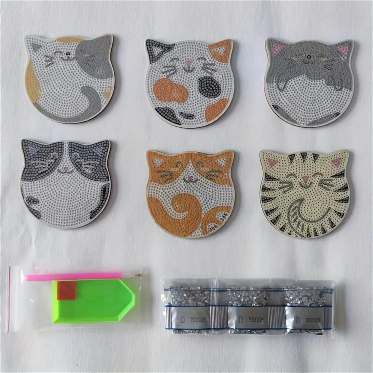 6 adet/takım DIY Kedi Taklidi  - Event Support incelemesi ve fiyatı