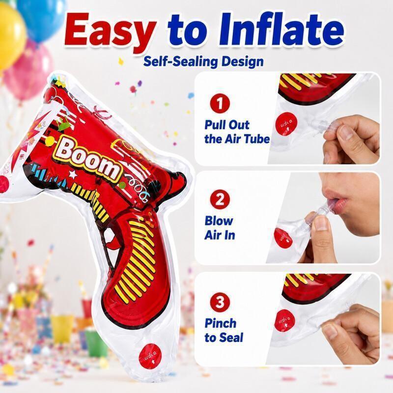 10 adet parti popper balon tab - Confetti Cannon Tube incelemesi ve fiyatı