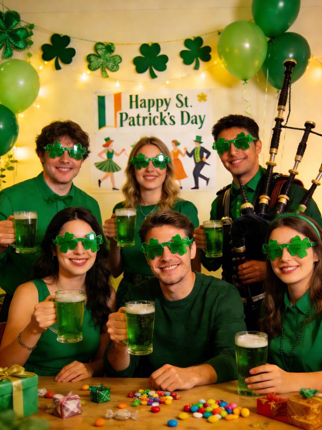 12/6/1 Çift St. Patrick Günü T - Event Party incelemesi ve fiyatı